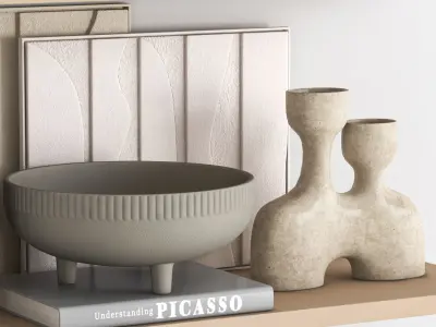 decorative set-07 3D model