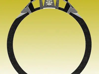 Ring Ancient Style 3D print model