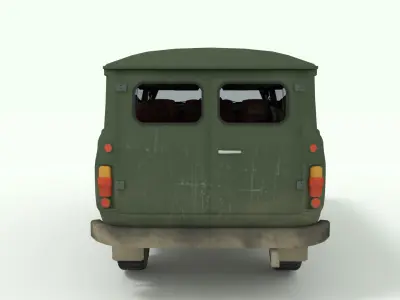 UAZ-452 Bukhanka 3D model