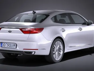 Kia Cadenza regular 2017 3D model