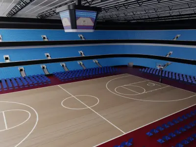 Basketball Stadium 3D model