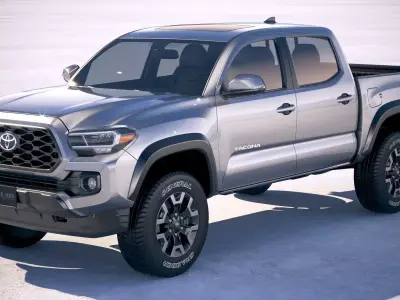 Toyota Tacoma TRD 2020 3D model