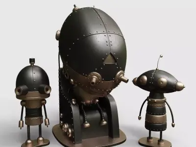 Machinarium Collection Vol 6 3D model