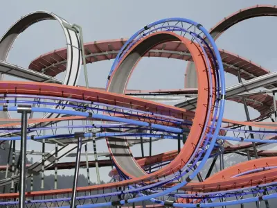 Acrobatic Tracks 3D model 3D Model Pack