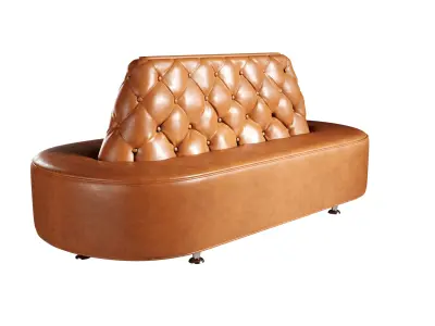 Tufted Sofa 3D model