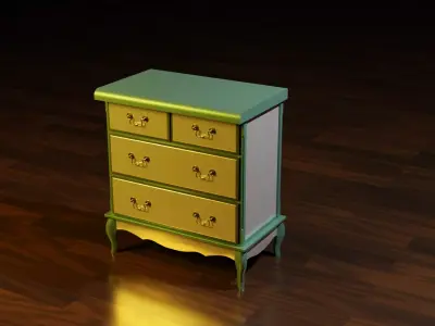 Decent Cabinet  3D model