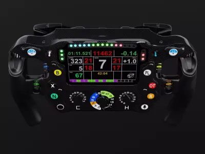 F1 2026 Steering Wheel 3D model