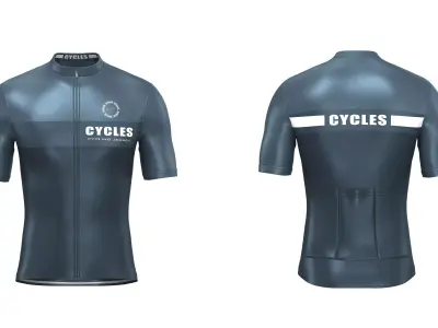 Cycling Jersey 3d Model 3D model