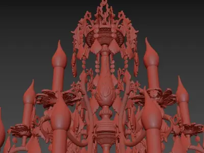  Chandelier Sorento E 1118200 A 3D model