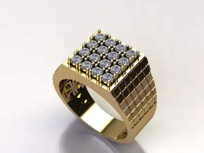 Ring R 10 3D print model