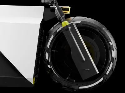 Concept motorcycle 3D model