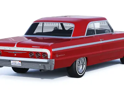 Chevrolet Impala SS 1964 3D model purchase