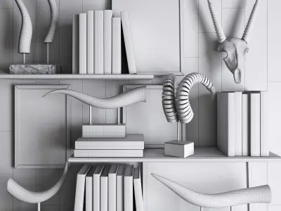 Decor set 26 3D model