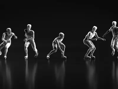 Skate boy 3D print model