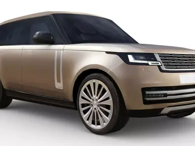 Land Rover Range Rover 2022 Low-poly 3D model