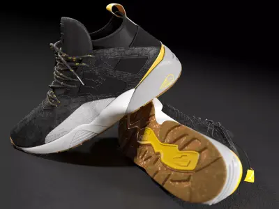 Puma BOG Sock Ice Cream 3D model