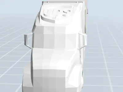 UPS freight Truck 3D print model