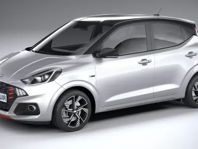 Hyundai i10 N-line 2024 3D model