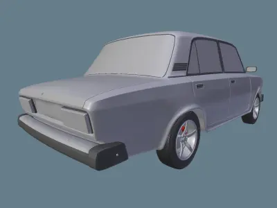 VAZ 2107 3D model