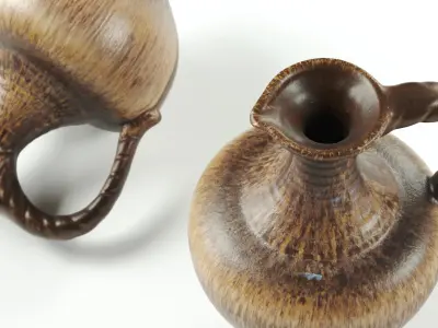 POLYPASTA - Jug - vintage - brown 3D model