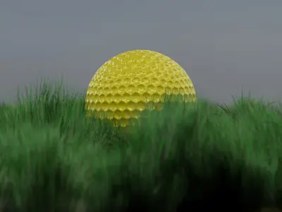 Golf Balls 3D model