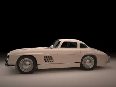 mercedes benz 300 sl 3D model