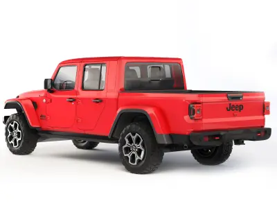 Jeep Gladiator 2020 3D model