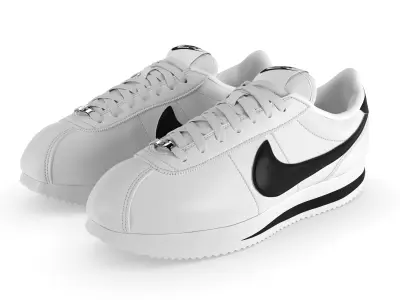 Nike Cortez Basic PBR Low-poly 3D model