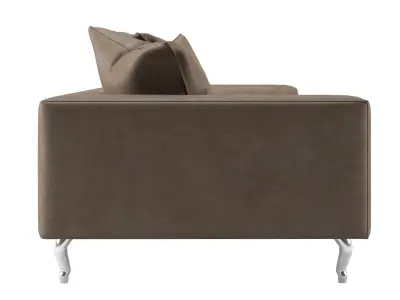 ZLiq Doubel Seater leather sofa by Marcel Wanders  3D model