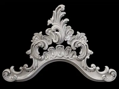 Classic carved 012 3D model