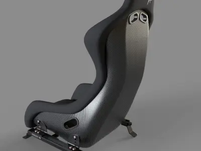 Bride Veta III Seat Low-poly 3D model