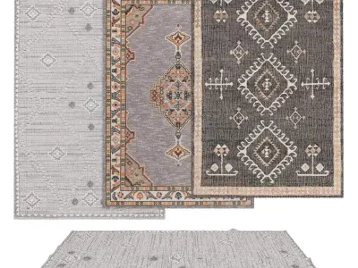 Rugs No 700 Low-poly 3D model