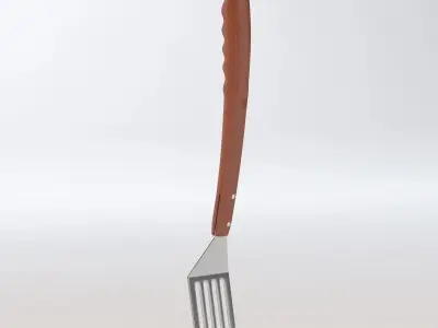 BBQ Spatula 01 3D model