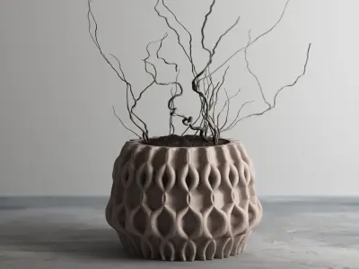 vase 3d print 418  3D print model