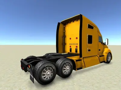 Truck Pack  2020 Collection Low-poly 3D model