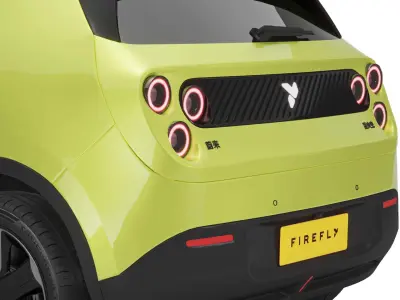 2025 Nio Firefly 3D model