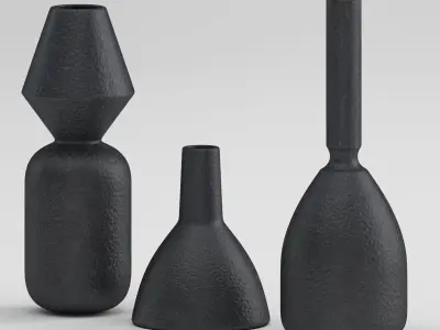 Vase 09 3D model purchase