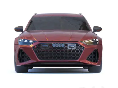 Audi rs6 avant 3D model