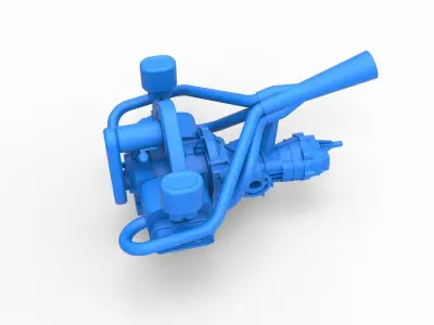 Engine for Sand Rail buggy Scale 1 to 4 3D print model