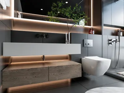 Bathroom 110 3D model