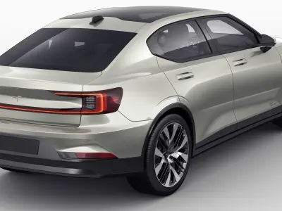Polestar 2 2024 3D model
