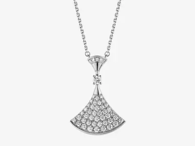 BULGARI - DIVAS DREAM - NECKLACE - LARGE WITH DIAMONDS 3D print model