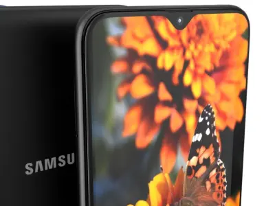 Samsung Galaxy M10 Black - Blu 3D model