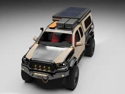 Toyota Tacoma 2018 Overlander  3D model