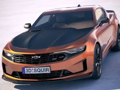 Chevrolet Camaro RS 1LE CG 2019 3D model