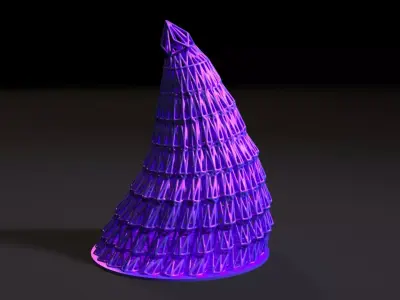 Christmas tree 3 3D print model