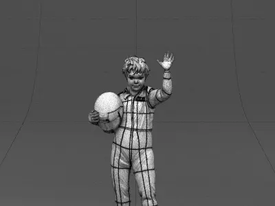 Racer boy 0400 3D model