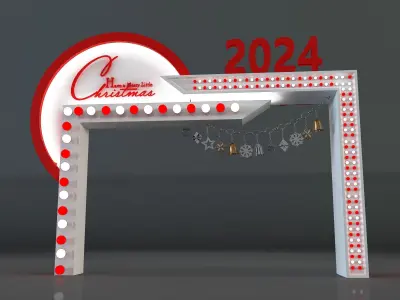 Gate Event Christmas a342  3D model