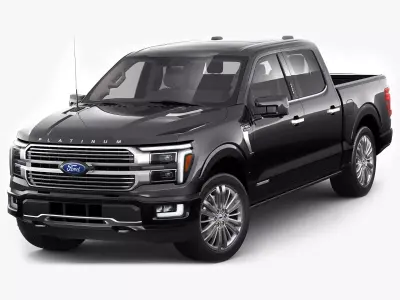 Pick-up F-150 2024 Platinum 3D model