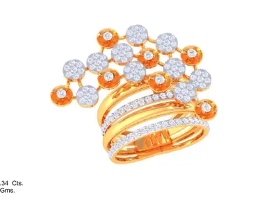 Timeless Treasures Stunning Luxury Rings 3D print model